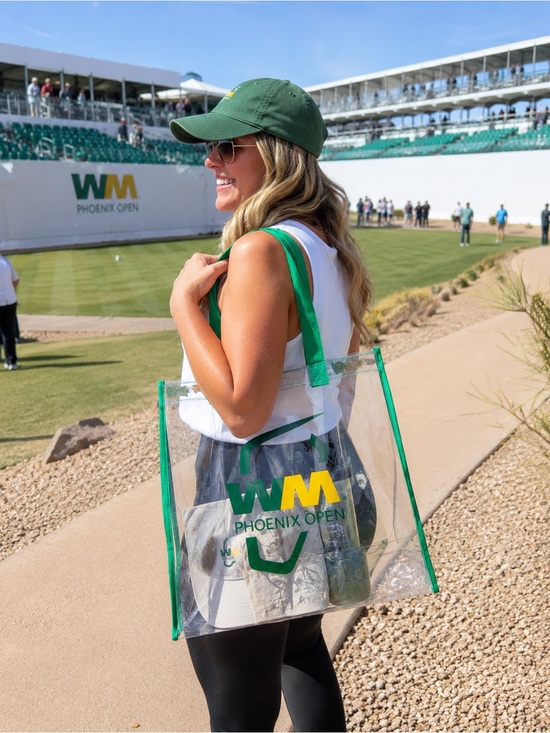 WM Phoenix Open Clear Tote Bag – Waste Management Golf Tournament